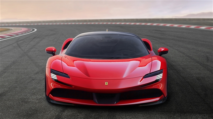 Ferrari SF90 Stradale Assetto Fiorano 2019 Front View
