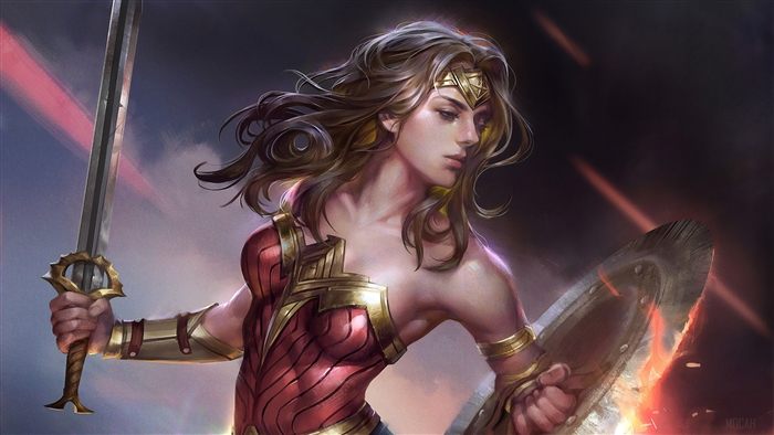 Wonder Woman 4K Art