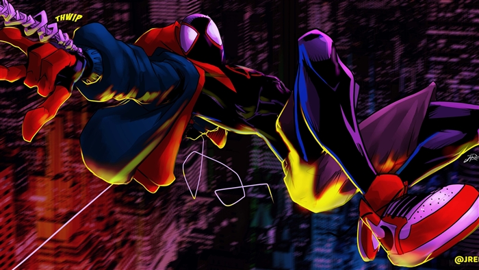 Miles Morales from Spider-Verse 4K