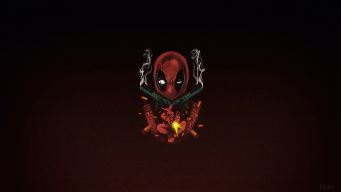 Deadpool with Guns 4K