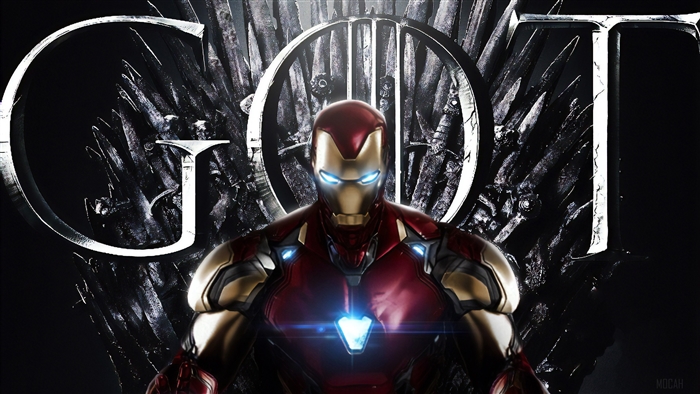Iron Man on the Iron Throne 4K