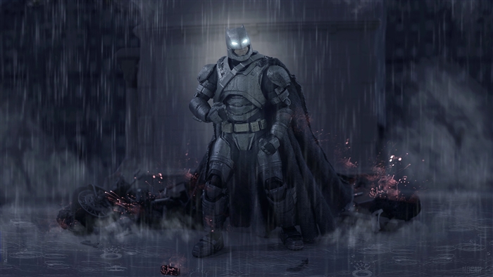 4K Batman in Armored Suit