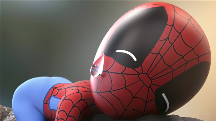 Tired Spiderman