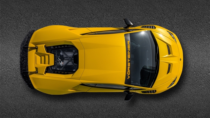 Vorsteiner Lamborghini Huracan Performante from above 4K