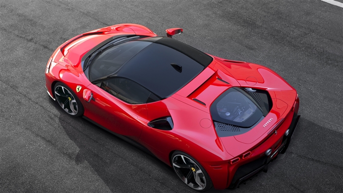 Ferrari SF90 Stradale Assetto Fiorano 2019 Upper View