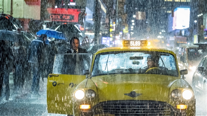 John Wick from John Wick Chapter 3 in New York City 4K