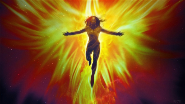Dark Phoenix from X-Men Fan Art 4K