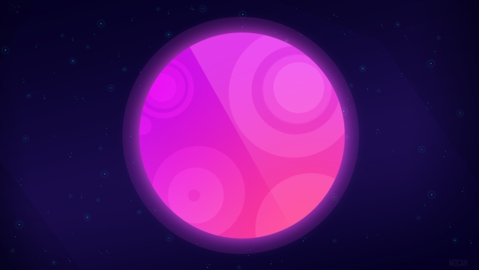 Purple Planet Art