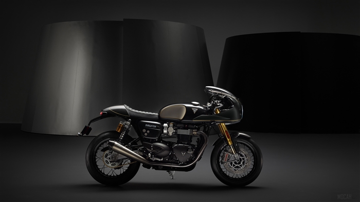 Triumph Thruxton R Motorcycle 4K