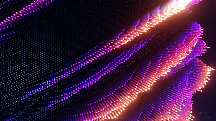 Colorful Abstract Pipes 4K