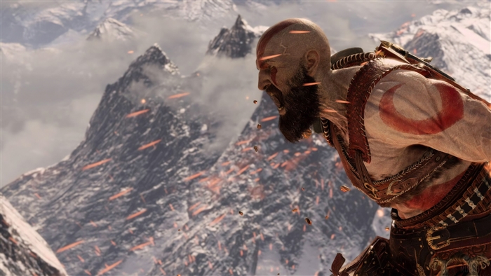 Kratos from God of War 4K