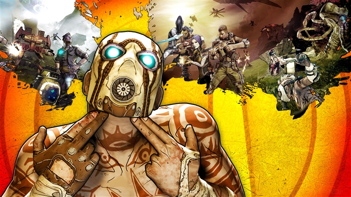 Borderlands 2 Psycho and Vault Hunters 4K