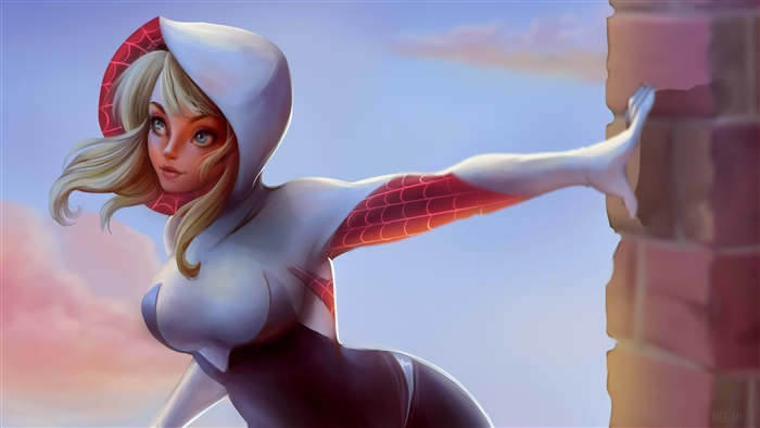 Gwen Stacy from Spider-Man 4K
