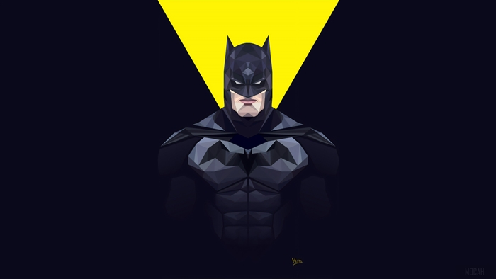 Batman Minimalist Art 4K
