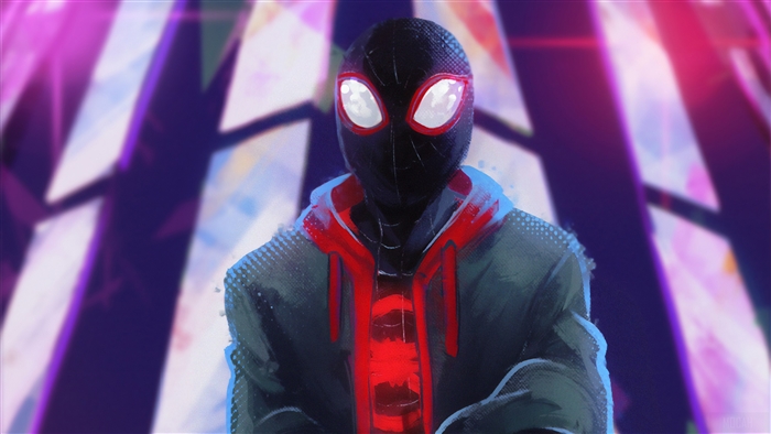 Miles Morales from Spider-Verse 4K
