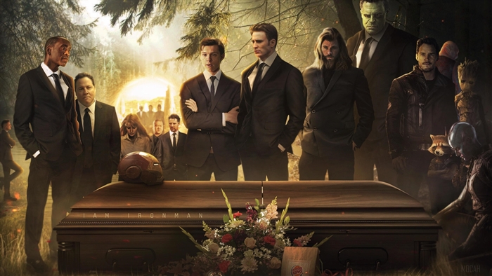 Avengers Funeral for Tony Stark 4K