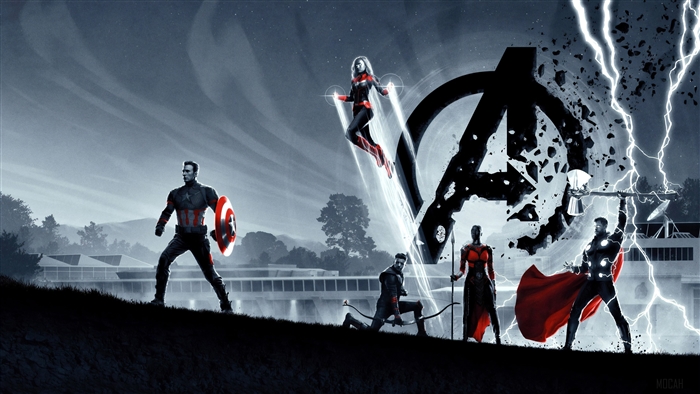 Avengers from Avengers Endgame 4K
