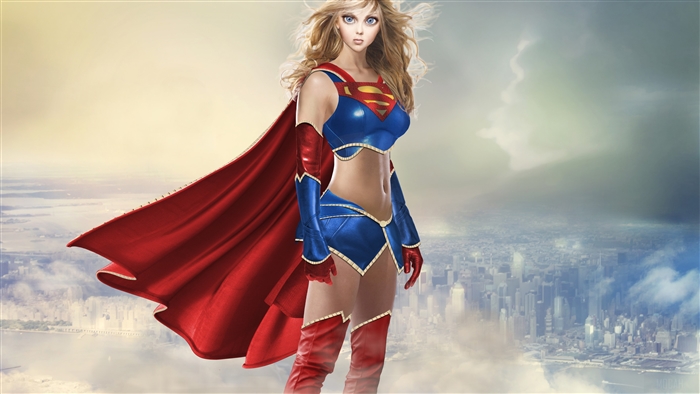 Supergirl from DC Comics 4K