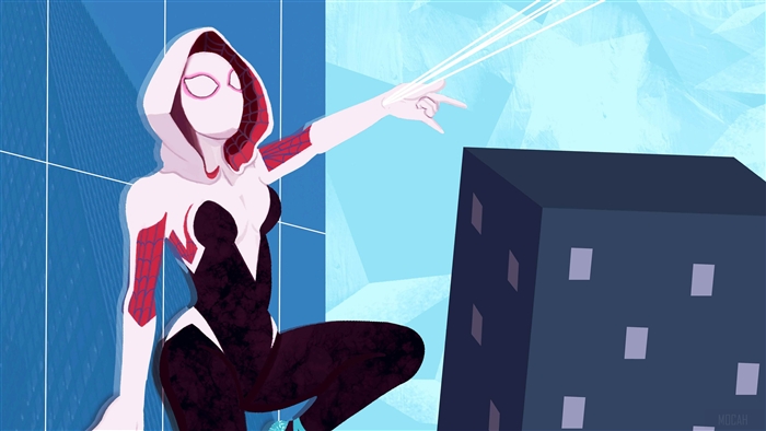 Spider-Gwen from Spider-Verse 4K