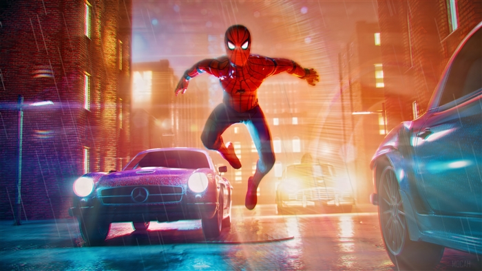 Spider-Man in Spider-Verse 4K