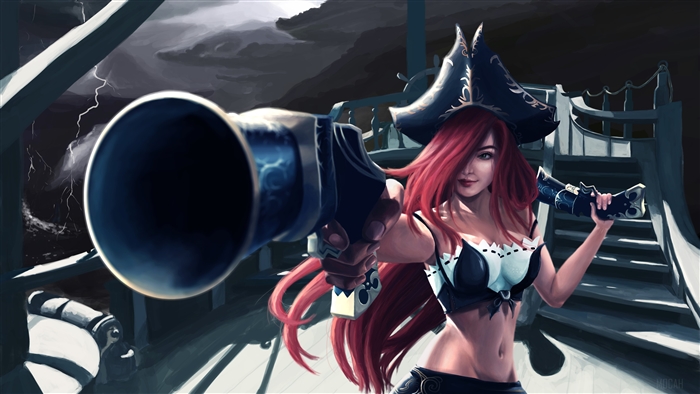 Miss Fortune from League of Legends 4K
