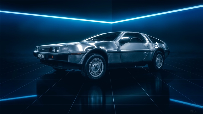 DeLorean DMC-12 "OUTATIME" 4K