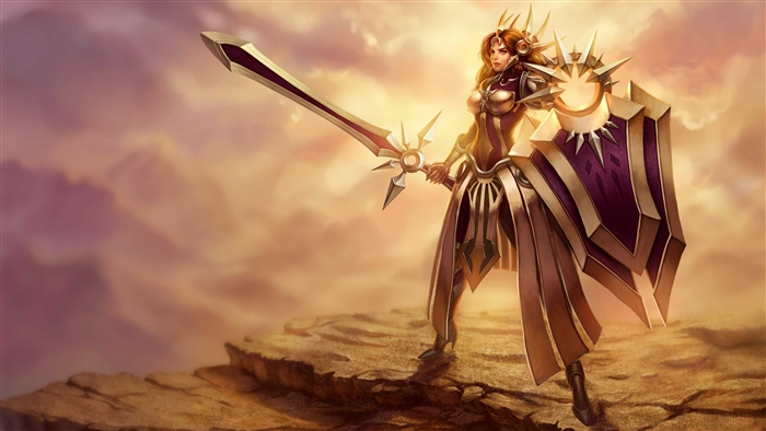 Leona from League of Legends 4K