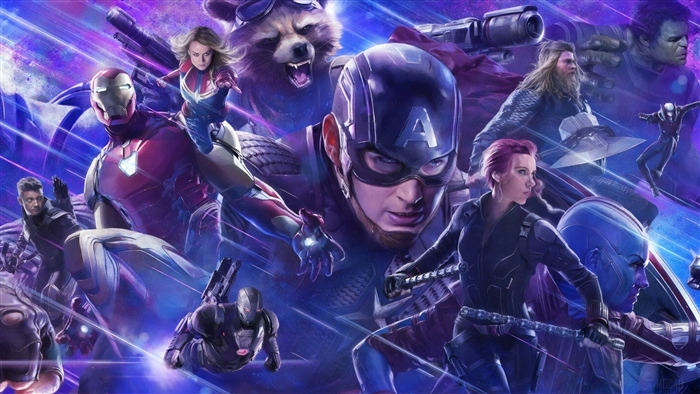 4K Avengers Endgame Poster