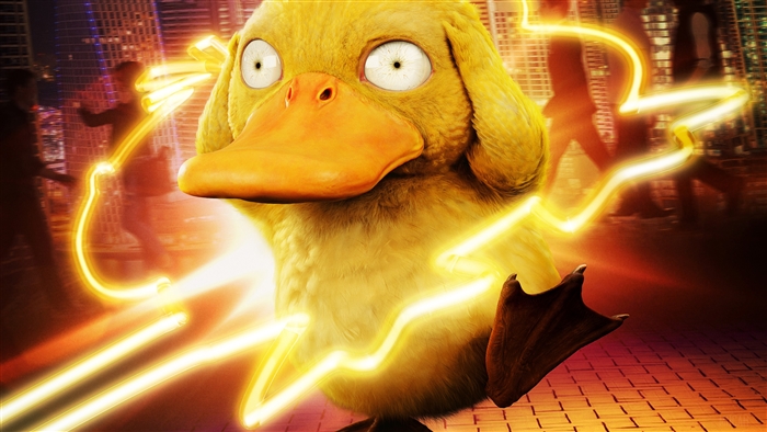 Psyduck from Detective Pikachu 4K