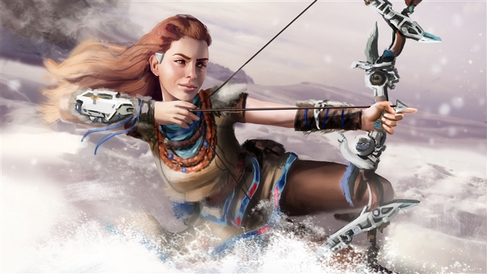 Aloy from Horizon Zero Dawn 4K
