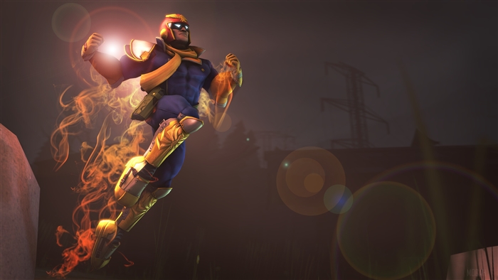 Captain Falcon from F-Zero 4K