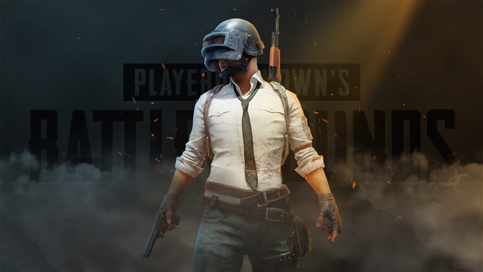 PUBG Character in Combat Gear 4K
