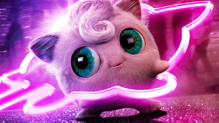 Jigglypuff from Detective Pikachu 4K