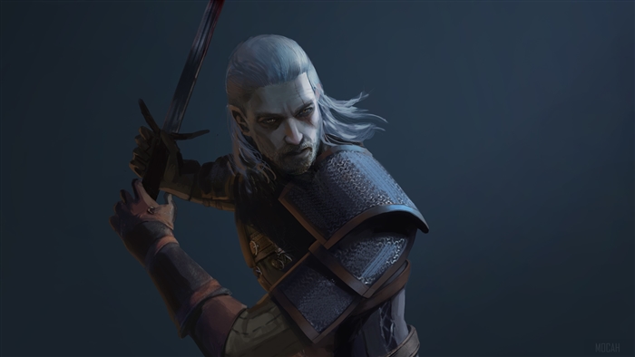 Geralt of Rivia from The Witcher 4K