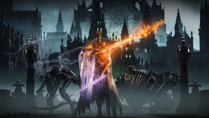 Soul of Cinder from Dark Souls 3 4K