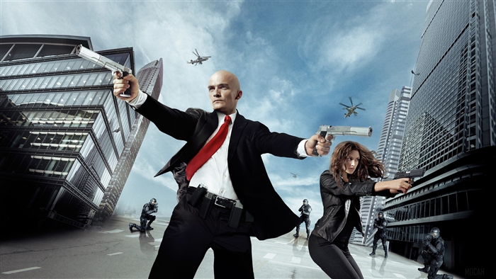Agent 47 from Hitman in 4K