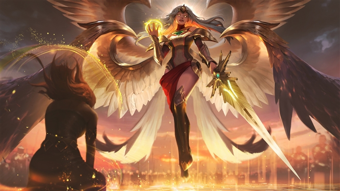 Kayle from League of Legends 4K