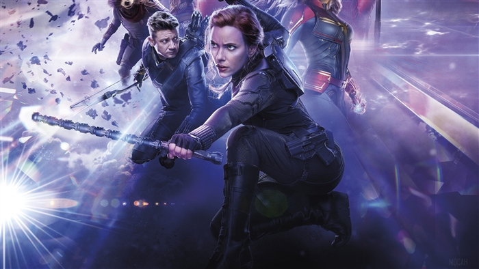 Black Widow from Avengers Endgame 4K