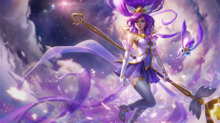 Janna from League of Legends 4K