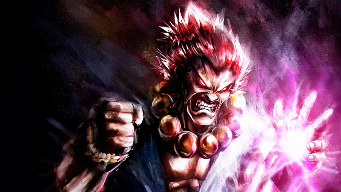 Akuma from Street Fighter 4K