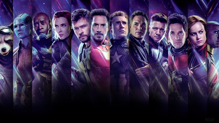 Avengers: Endgame Collage Poster 4K