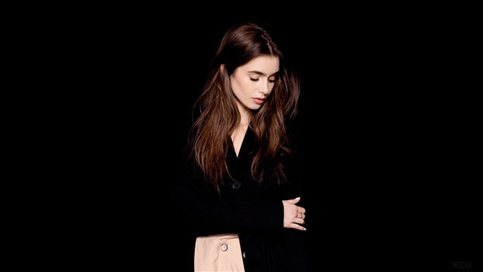 Lily Collins from The Observer Photoshoot 4K