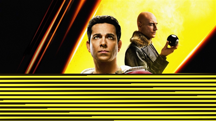 Shazam from Shazam Movie International Poster 4K