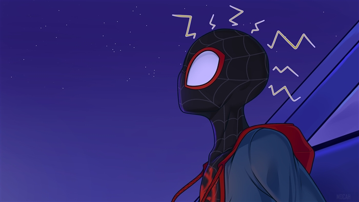Miles Morales from Spider-Verse 4K