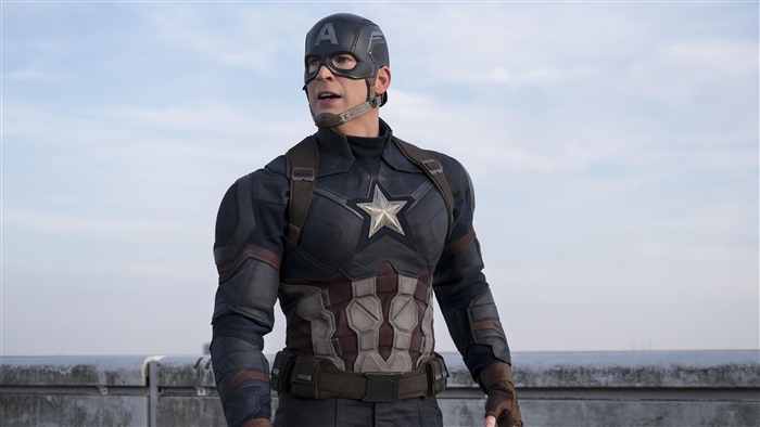 Captain America from Captain America Civil War 4K