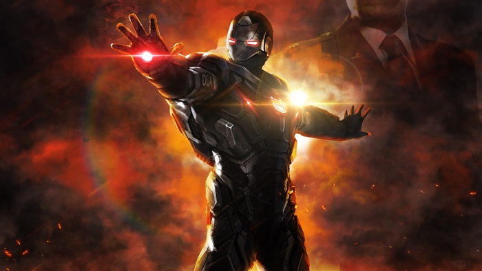War Machine from Avengers Endgame 4K