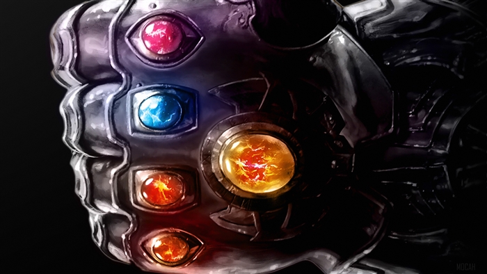 Thanos Gauntlet with Infinity Stones 4K