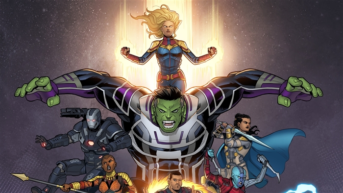 Avengers Endgame 4K Art
