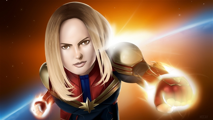 Captain Marvel Art