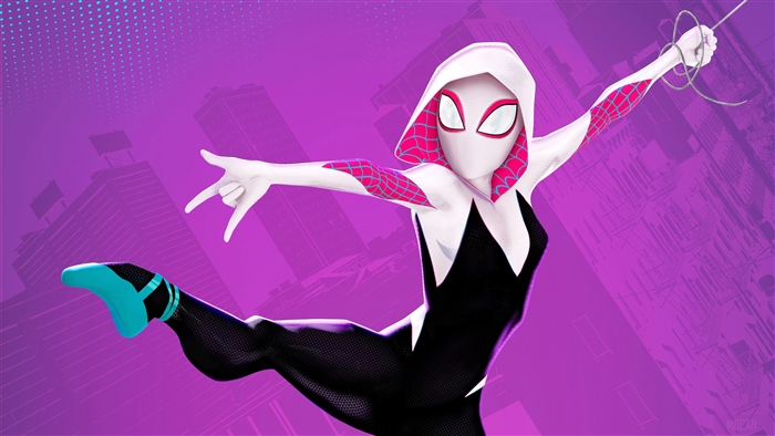 Spider-Gwen from Spider-Verse 4K